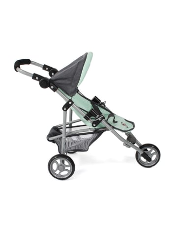Bayer CHIC 2000 Poppenbuggy "LOLA" turquoise/grijs - vanaf 3 jaar