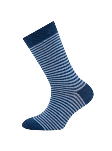 ewers 4-delige set: sokken blauw/grijs