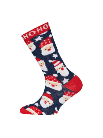 ewers Skarpety (2 pary) w kolorze granatowo-czerwonym