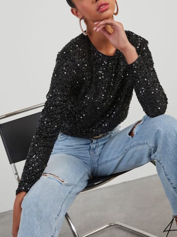 Milan Kiss Bluse in Schwarz