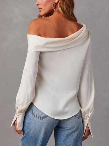 Milan Kiss Bluse in Creme