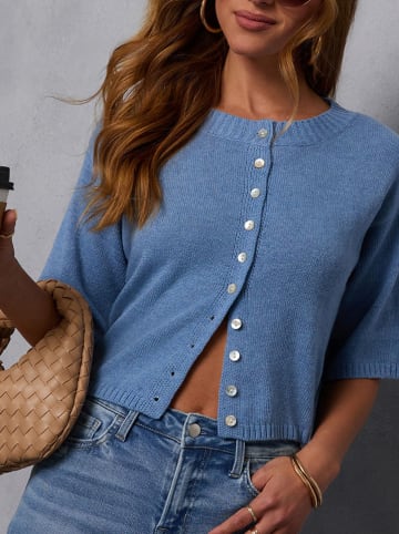 Milan Kiss Cardigan in Blau