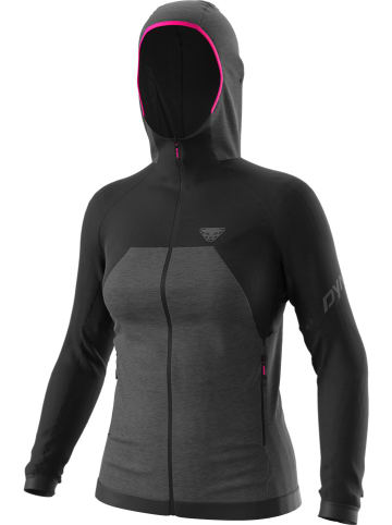 DYNAFIT Fleecejacke "Tour Wool" in Schwarz/ Grau