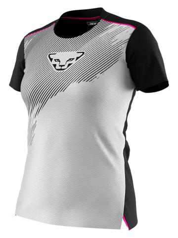 DYNAFIT Trainingsshirt "DNA" wit/zwart