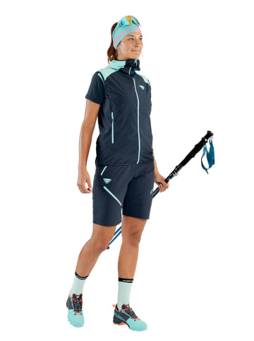 DYNAFIT Functionele bodywarmer "Transalper" donkerblauw/turquoise