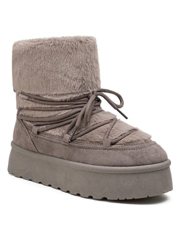 Foreverfolie Winterboots in Grau