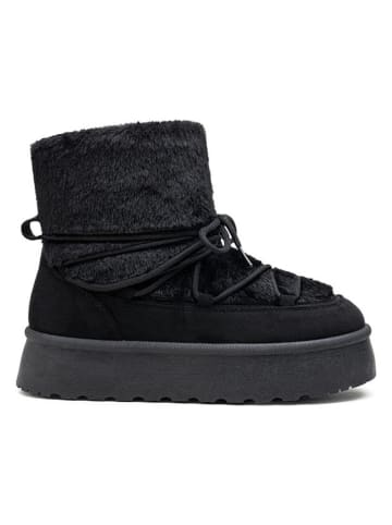 Foreverfolie Winterboots in Schwarz