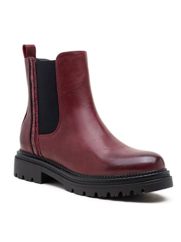 Foreverfolie Chelsea-Boots in Bordeaux