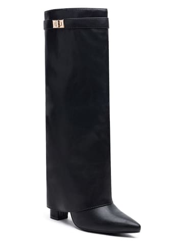 Foreverfolie Stiefel in Schwarz