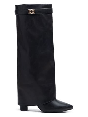 Foreverfolie Stiefel in Schwarz