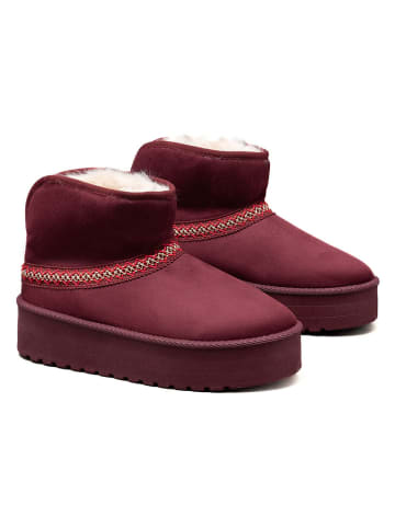 C'M Winterboots in Bordeaux