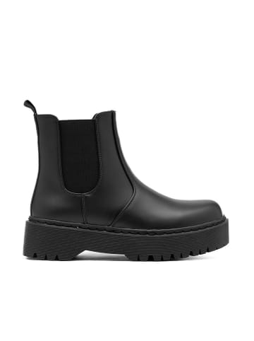 C'M Chelsea-Boots in Schwarz
