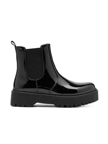 C'M Chelsea-Boots in Schwarz