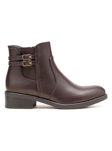 C'M Ankle-Boots in Dunkelbraun