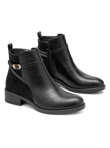 C'M Enkelboots zwart