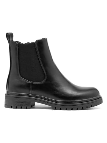 C'M Chelsea-Boots in Schwarz