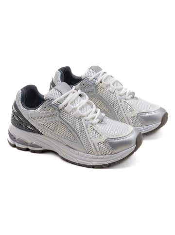 C'M Sneakers in Weiß/ Silber