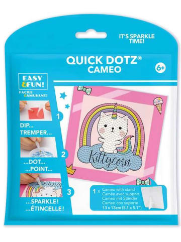 DIAMOND DOTZ Kreativset "Diamond Painting Katze Einhorn" - ab 6 Jahren