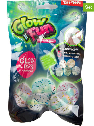 Toi-Toys 5er-Set: Flummis "Glow" - ab 3 Jahren