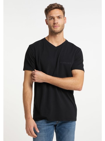 ELBSAND Shirt "Per" in Schwarz