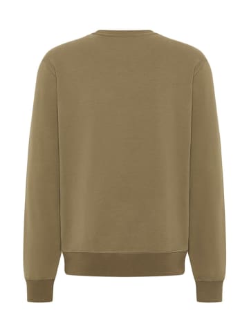 ELBSAND Sweatshirt "Jarvis" in Hellbraun