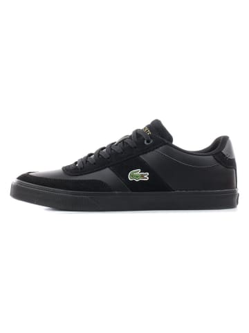 Lacoste Leren sneakers zwart