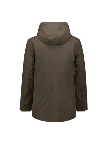 No Excess Softshellparka in Taupe