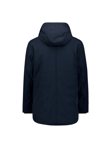 No Excess Parka softshellowa w kolorze granatowym