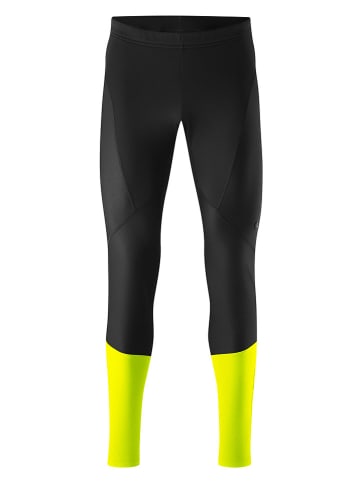 Gonso Softshellfietslegging zwart/geel