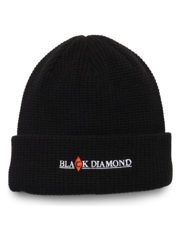Black Diamond Wełniana czapka w kolorze czarnym