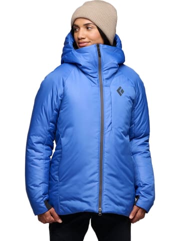 Black Diamond Parka "Solution 4.0" w kolorze niebieskim