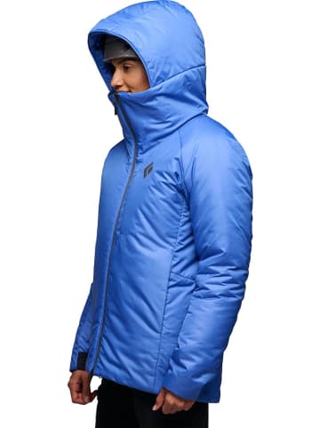 Black Diamond Parka "Solution 4.0" w kolorze niebieskim