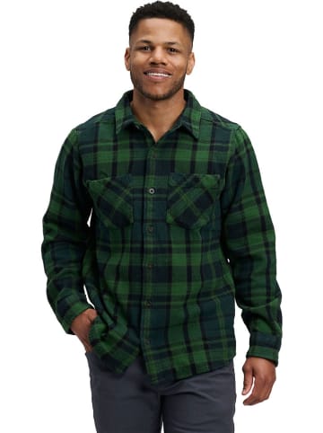 Black Diamond Flanellen blouse "Projekt" groen