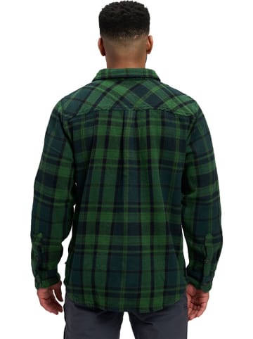 Black Diamond Koszula flanelowa "Projekt" w kolorze zielonym