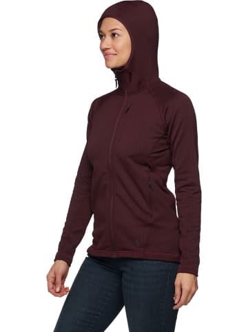 Black Diamond Fleecejacke "Factor" in Bordeaux