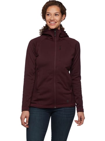 Black Diamond Fleecejacke "Factor" in Bordeaux