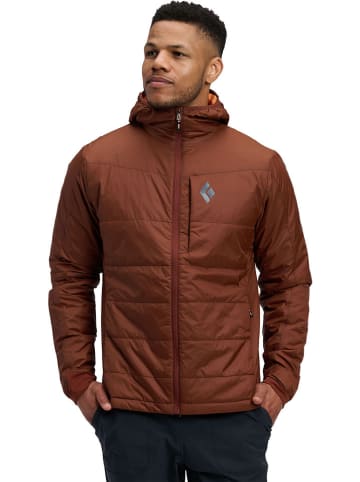 Black Diamond Funktionsjacke "Solution 2.0" in Braunrot