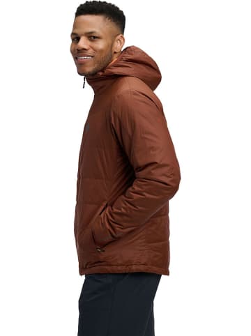 Black Diamond Funktionsjacke "Solution 2.0" in Braunrot