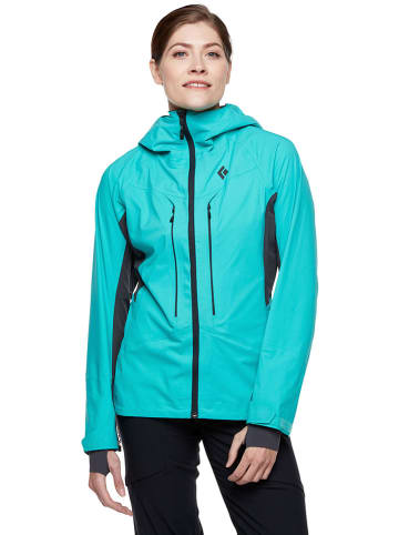 Black Diamond Hardshelljacke "Dawn Patrol" in Türkis