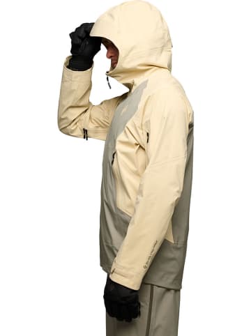Black Diamond Hardshelljacke "Recon" in Creme/ Grau