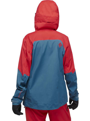 Black Diamond Hardshelljacke "Recon" in Rot/ Blau