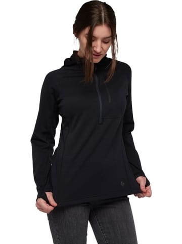 Black Diamond Kurtka polarowa "Coefficient QZ" w kolorze czarnym
