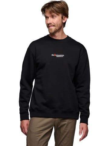 Black Diamond Sweatshirt "Heritage" in Schwarz