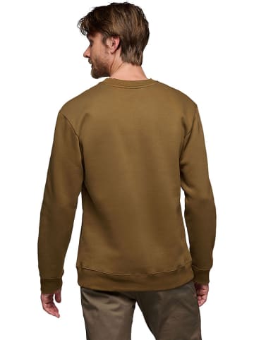 Black Diamond Sweatshirt "Heritage" in Hellbraun