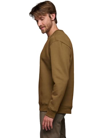 Black Diamond Sweatshirt "Heritage" in Hellbraun