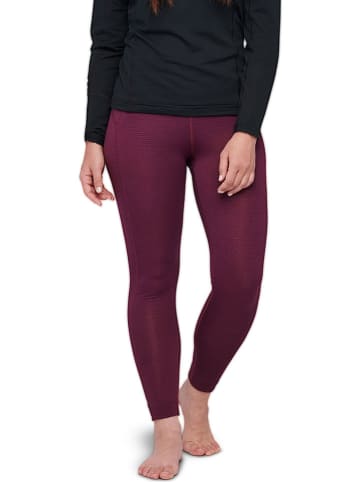 Black Diamond Legginsy termiczne "Coefficient LT" w kolorze jagodowym