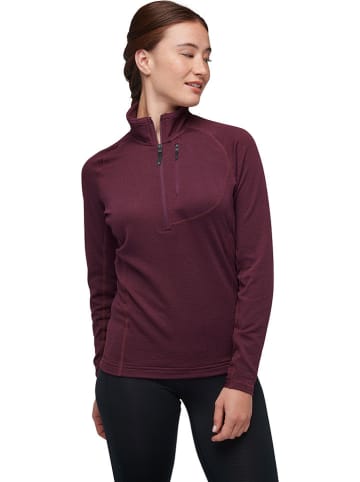 Black Diamond Thermolongsleeve "Coefficient LT" in Beere