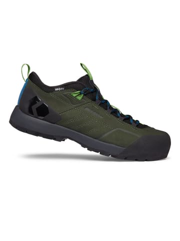 Black Diamond Leren trekkingschoenen "Mission LTHR" kaki