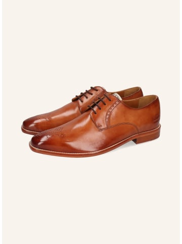 MELVIN & HAMILTON Leder-Schnürschuhe "Dylan 1" in Hellbraun