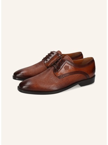 MELVIN & HAMILTON Leren veterschoenen "Alex 10" lichtbruin